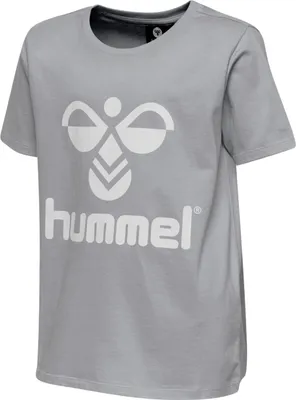 Produktbild von hummel hmlTRES T-Shirt Kinder grey melange 110