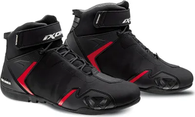 Immagine prodotto di Scarpe da moto Ixon Gambler WP Colore: Nero/Rosso, Taglia: 47
