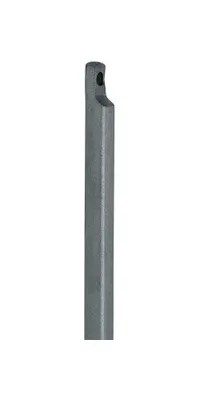 Produktbild von Treibriegelstange 19x1500mm mit Aussparung Stahl gelb chromatisiert