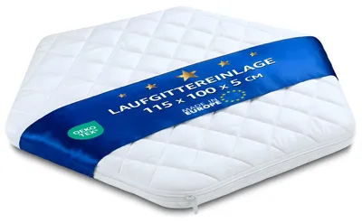 Zdjęcie produktu dla Materac do kojca sześciokątny 115x100 cm pianka biały OEKO-TEX