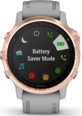 Produktbild von Garmin fēnix 6S, 3,05 cm (1.2"), MIP, 32 GB, WLAN, GPS, 61 g
