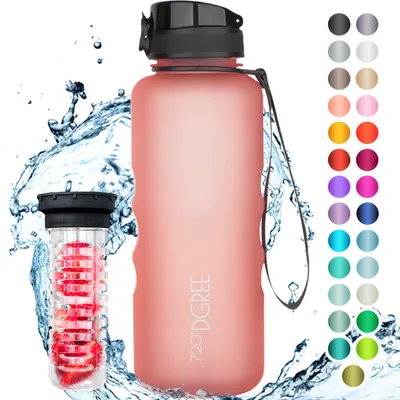 Produktbild von 720°DGREE Trinkflasche uberBottle 1500ml, 720-Farbe:flamingo pink