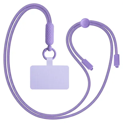 Produktbild von Zanaé, Universal Handy-Umhängeband Verstellbar mit Einlege-Patch, Lila