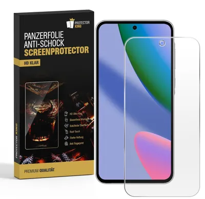 Produktbild von 1x Panzerfolie für Google Pixel 9 Pro Anti-Shock HD klar Displayschutz Schutzfolie Screen-Protector, Anti-Kratz, Anti-Schmutz