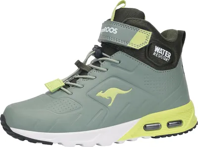 Produktbild von KangaROOS KX-Molbo Mid EV High-Top Kinder Uni Sneaker Warmfutter 10421 grün, Schuhgröße:28 EU