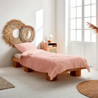 Immagine prodotto di Set biancheria da letto di cotone pesca