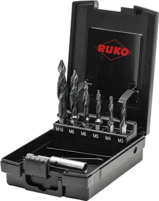 Immagine prodotto di RUKO ULTIMATECUT Set di punte per macchine combinate HSS RUnaTEC - 7 pezzi - 270620PRO