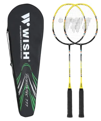 Produktbild von Wish Fusiontec 777K Yellow/Red L3 Badminton-Set