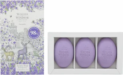 Produktbild von Woods of Windsor Lavender Seife 3 x 60 g