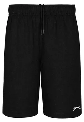 Produktbild von Slazenger - Jersey-Shorts für Herren , Leger GT14041 (XXL) (Schwarz)