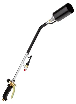 Immagine prodotto di MARPOL | Bruciatore per cartone catramato, con accensione a 89 cm, 90 kW, regolatore di pressione del gas, bruciatore a gas per diserbo, ideale per l'eliminazione delle erbacce, lavori su cartone catramato e membrane per laghetti