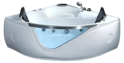 Image de Baignoire de massage Whirlpool Spa Baignoire d'hydromassage 150x150 cm