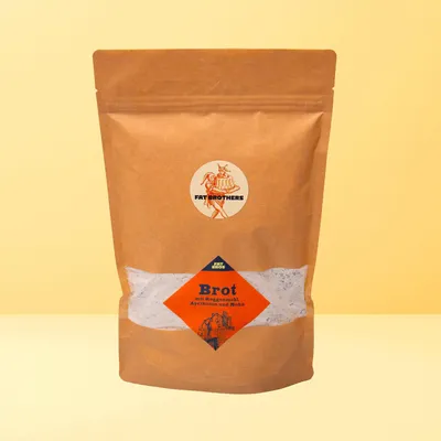 Produktbild von Brot mit Roggenmehl Aprikosen und Mohn Backmischung