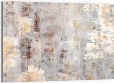 Produktbild von DEQORI Glasbild Echtglas 90x60 cm 'Verwitterte Eleganz' Wandbild Bild modern Deko