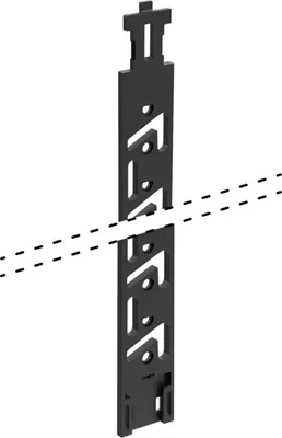 Produktbild von Hettich 77524, Kunststoff, Schwarz, 352 mm, 1 Stück(e)