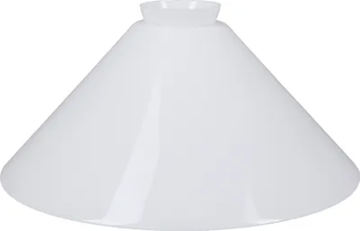 Image de Abat-jour Opale Blanc Ø 257mm Verre de lampe E27 Verre de remplacement Verre de lampe
