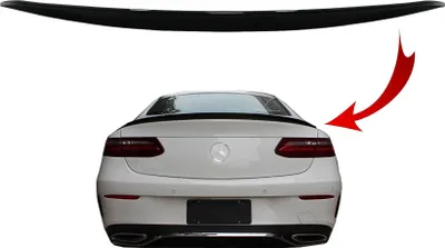 Zdjęcie produktu dla Spojler bagażnika do Mercedes E-Class C238 Coupe 16+ czarny błyszczący