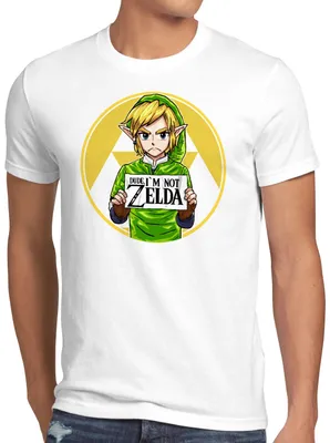 Produktbild von A.N.T. I am not Herren T-Shirt link prinzessin switch
