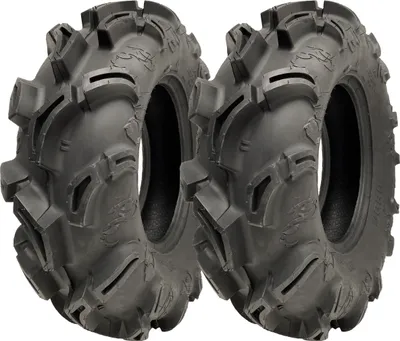 Image de 25x8.00-12 (205/80-12) 6ply ATV Tyre WU23 OBOR Scoprio 43J Road Legal (Set of 2)