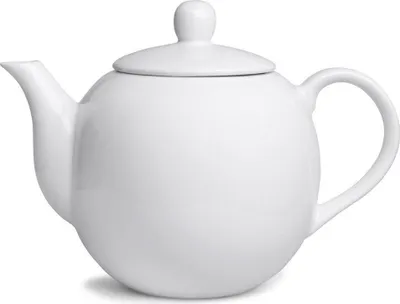 Produktbild von Dzbanek do kawy i herbaty porcelanowy biały 1,1 l