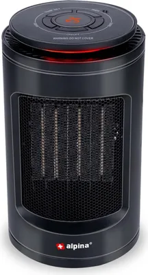 Immagine prodotto di Termoventilatore ALPINA, 2in1, 1200 W, riscaldamento+raffreddamento, nero