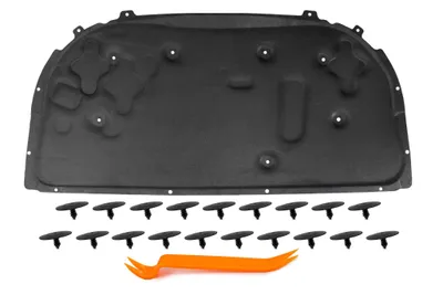 Produktbild von HERSTMOTO Motorhaubendämmung Schalldämmung der Motorhaube Motorhauben-Dämmmatte MIT CLIPS FÜR OPEL ASTRA H 2004-2014 13114637