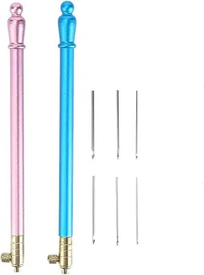Produktbild von Famanu Sticknadel mit ergonomischem Griff - Edelstahl
