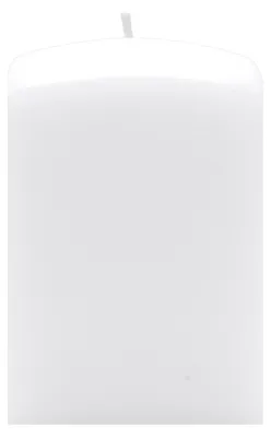 Produktbild von Quader Kerzen Weiß 12 x Ø 7/7 cm, 8 Stück