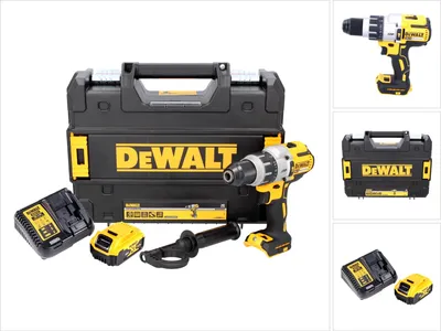 Produktbild von DeWalt DCD 996 P1 Akku Schlagbohrschrauber 18 V 95 Nm Brushless + 1x Akku 5,0 Ah + Ladegerät + TSTAK