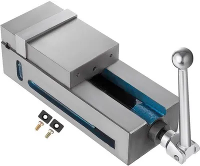 Productafbeelding van Bankschroef 100 mm - Nodulair Gietijzer - Hoge Klemkracht - Werkbank Gereedschap