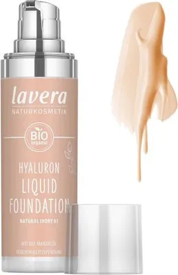 Image de Fond de teint liquide à l'acide hyaluronique - Natural Ivory 01 30ml