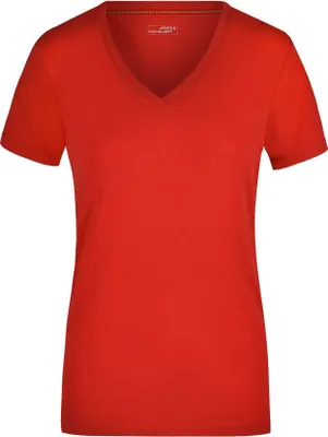 Produktbild von T-Shirt aus weichem Elastic-Single-Jersey red, Gr. S