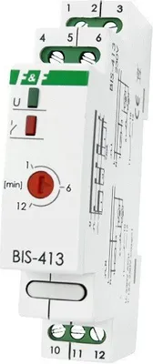 Produktbild von F&F | Bistabiler Relais BIS-413 - 230V - LED-Anzeige - Energiesparend und vielseitig
