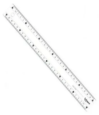 Image de Règle d'étude incassable x 30 cm transparent maped 245620