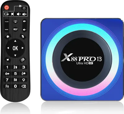 Produktbild von X88 Pro Smart TV Box Bluetooth 5.0 Kompatibel für Android 13.0 8k Rk3528 Wifi6