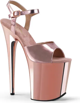 Produktbild von FLAMINGO-809 Damen Sandale von Pleaser, Roségold  , EU 38, US 8