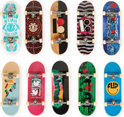 Zdjęcie produktu dla Tech Deck TED DEC Dlx Pro 10PK ECMX GML, Zestaw deskorolek na palec, 6 lat(a)
