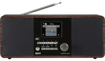 Produktbild von Imperial, DAB+/FM/Internet-Radio mit Alarmfunktion Modell DABMAN i220, Braun