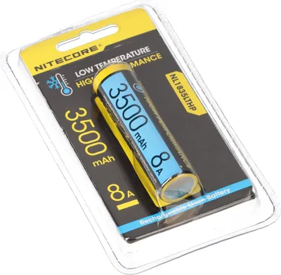 Immagine prodotto di Batteria Nitecore Li-Ion 18650 NL1835LTHP - 3,6V 3,5Ah - resistente alle temperature fino a -40°C.