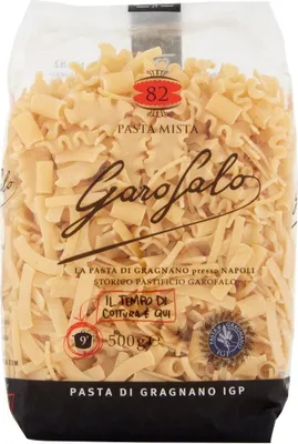 Produktbild von 10x Garofalo Pasta di Gragnano IGP Pasta Mista N° 82 Hartweizengrieß Pasta 100% Neapolitanische Pasta Kurze Pasta Packung mit 500g