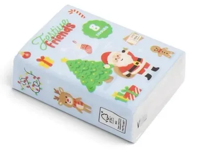 Obrázek produktu pro Vlhčené ubrousky Festive Friends – Puckator