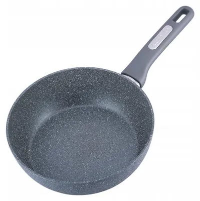 Produktbild von Tiefe Granitpfanne, 24 cm, induktionsgeeignet, KAMILLE