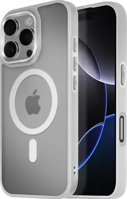 Produktbild von Avizar, MagSafe Hülle für Apple iPhone 16 Pro Frost Color, Grau