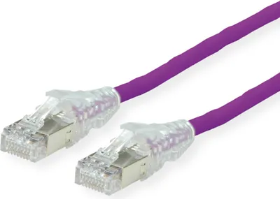 Obrázek produktu pro Secomp 21050606, 10 m, Cat6a, S/FTP (S-STP), RJ-45, RJ-45, Fialová