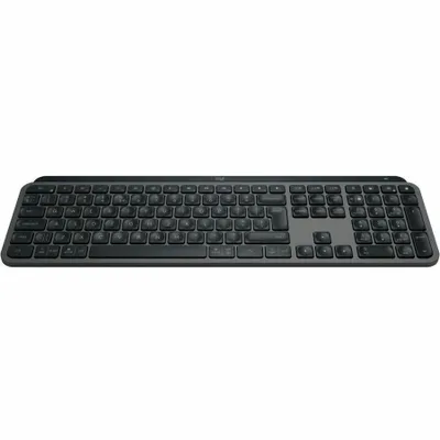 Produktbild von Logitech MX Keys S, Kabellos, Bluetooth, Scherenschalter, QWERTY, LED, Graphit