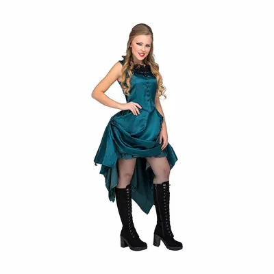 Produktbild von Verkleidung für Erwachsene My Other Me Saloon Blau M/L