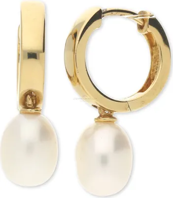 Produktbild von JuwelmaLux Perlen Ohrringe 925 Silber Gold plattiert JL10-06-0479