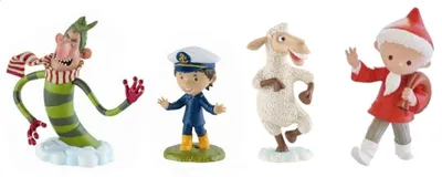 Produktbild von Sandmännchen Abenteuer im Traumland Figuren 7cm (4er Set)