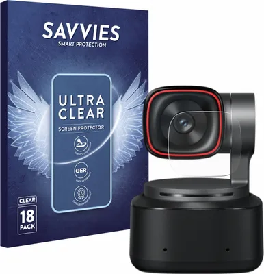 Produktbild von 18x Für OBSBOT Tiny 2 Schutzfolie Savvies Displayschutz Display Schutz Folie Klar Transparent