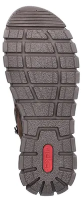 Produktbild von Rieker Damen Stiefelette Materialmix Profilsohle warm gefüttert 57512, Größe:40 EU, Farbe:Braun